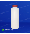 Chai HDPE 1 lít đựng hóa chất công nghiệp