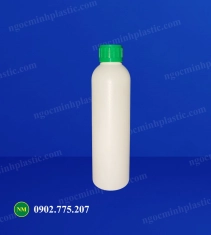 Chai 250ml HDPE dáng cao